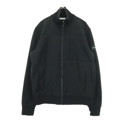 Calvin klein カルバンクライン 長袖 ジップジャケット S ブラック
