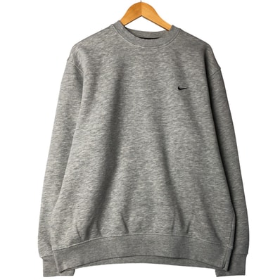 古着 00年代 ナイキ NIKE ワンポイントロゴスウェットシャツ トレーナー メンズXL相当/eaa590289