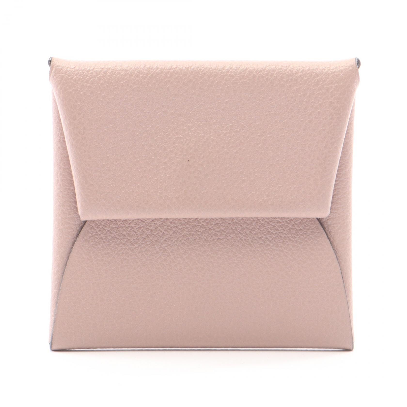 エルメス HERMES バスティア グリシーヌ コインケース 財布 エバーカラー エバーカラー D刻印(2019年製造) レディース ピンク系 【中古】