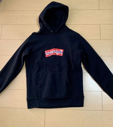 Supreme Comme Des Garcons SHIRT Box Logo Hooded Sweatshirt "Black"