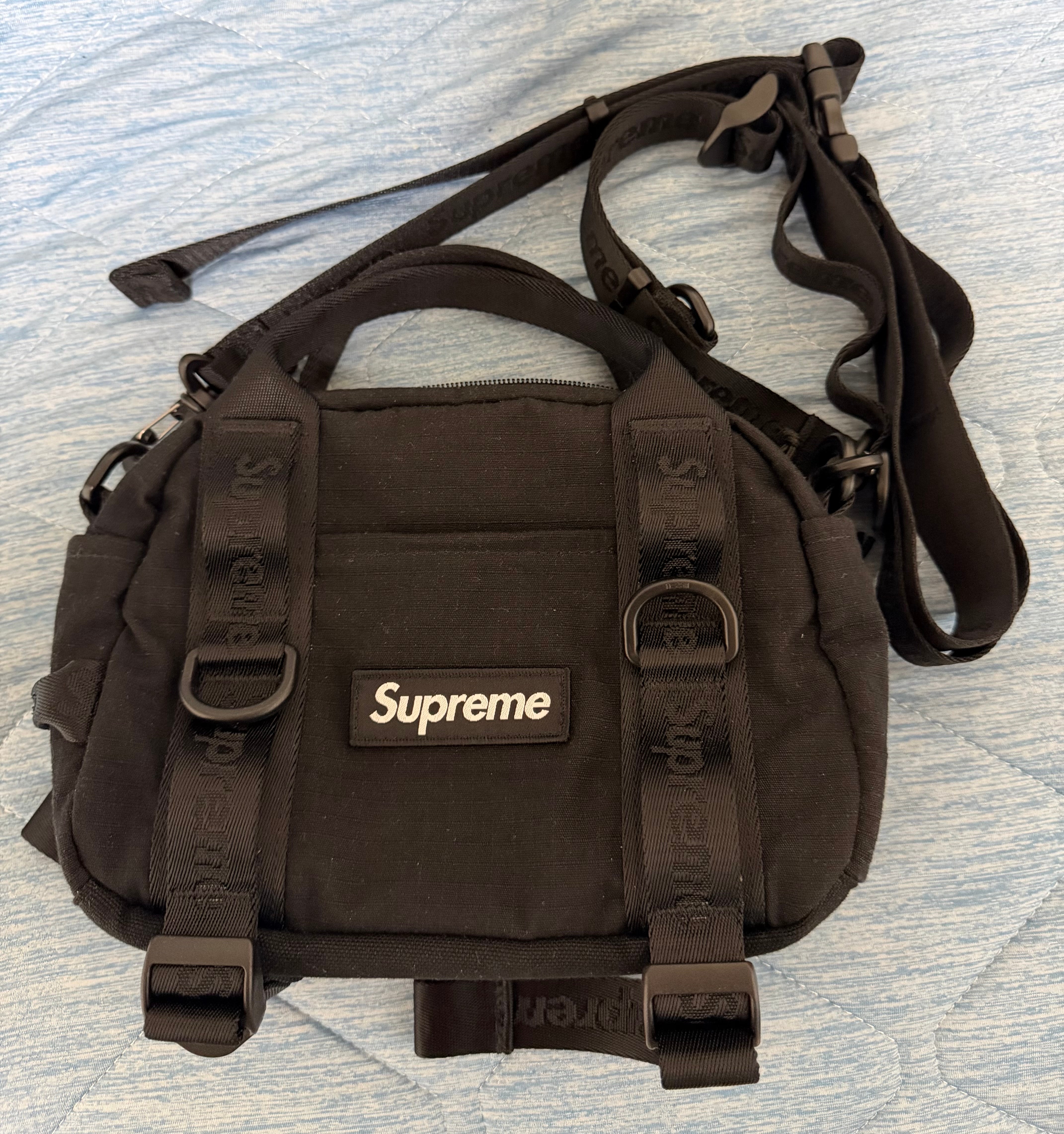 Supreme Mini Duffle Bag (26SS) "Black"