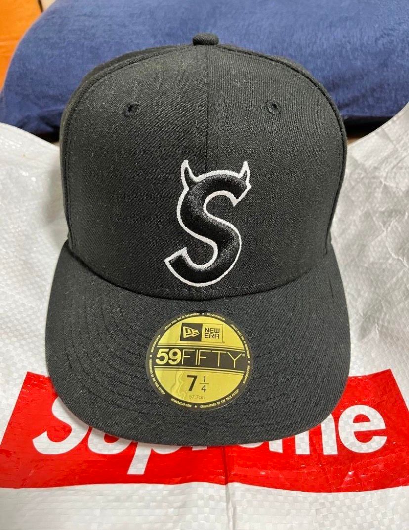 Supreme S Logo New Era "Black" (22FW)