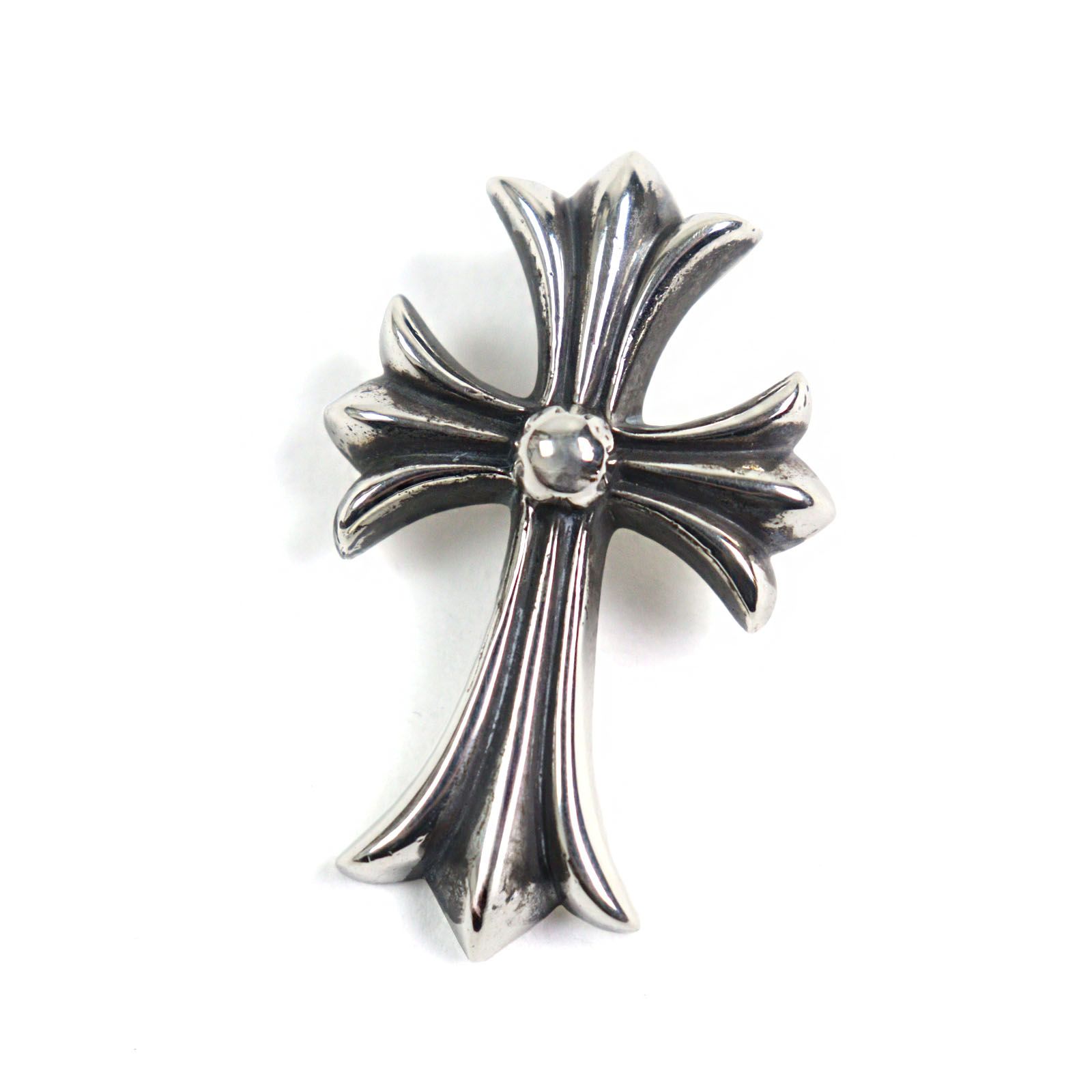 クロムハーツ ペンダントトップ スモールCHクロス シルバー メンズ