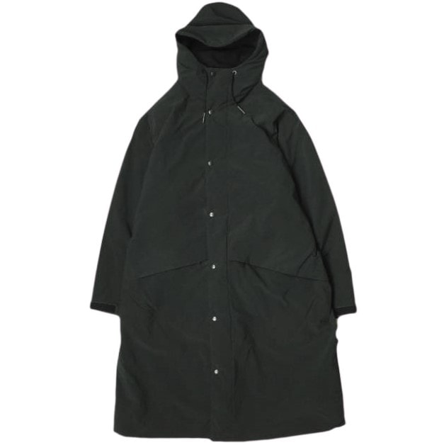 未使用に近い】ATON エイトン 日本製 ASAKO NYLON HOODED COAT