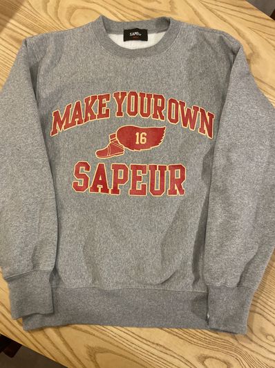 SAPEur WINGFOOT SWEAT "Gray"