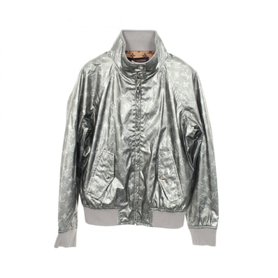 ルイ・ヴィトン LOUIS VUITTON モノグラム ジップアップ ブルゾン 衣料品 アウター レーヨン シルバー レディース シルバー系 RW211WHQOFKJA01 【中古】