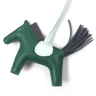 未使用品 エルメス ストラップ ロデオチャーム PM ヴェルモワイヤン