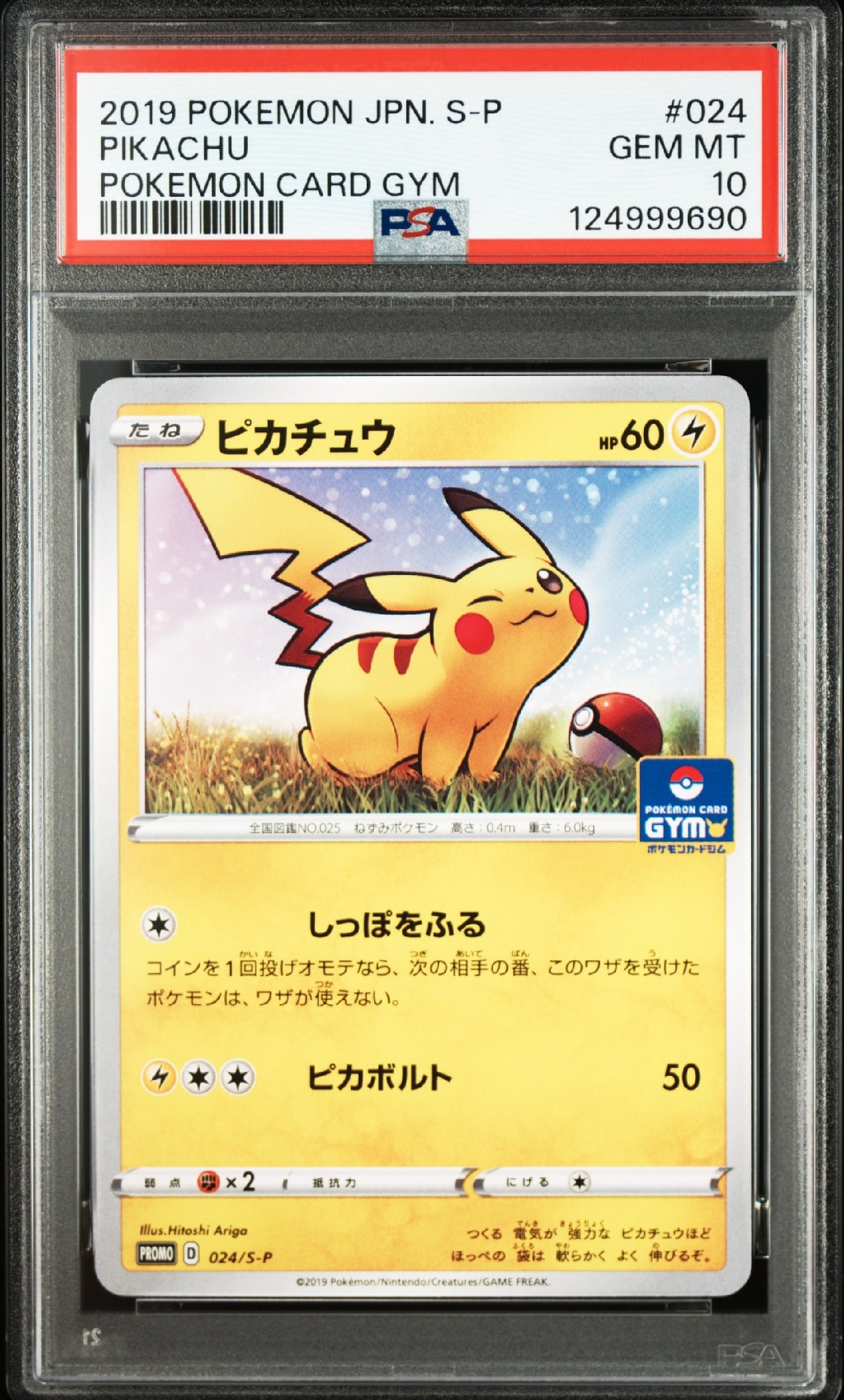 ピカチュウ: プロモ P [S-P 024](ポケモンカードゲーム ソード&シールド 「プロモカードパック 第1弾」)