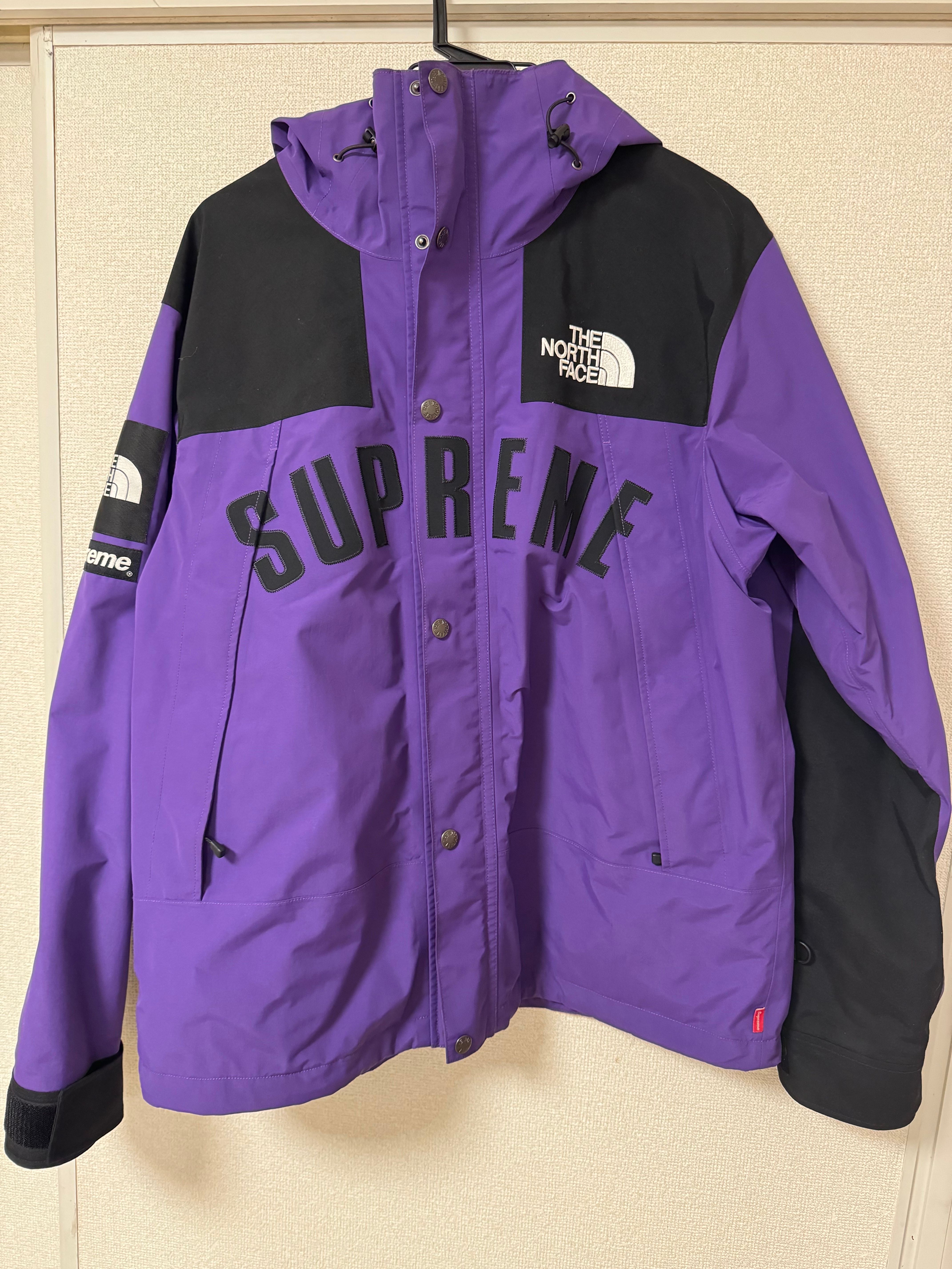 Supreme x The North Face Arc Logo Mountain Parka "Purple"