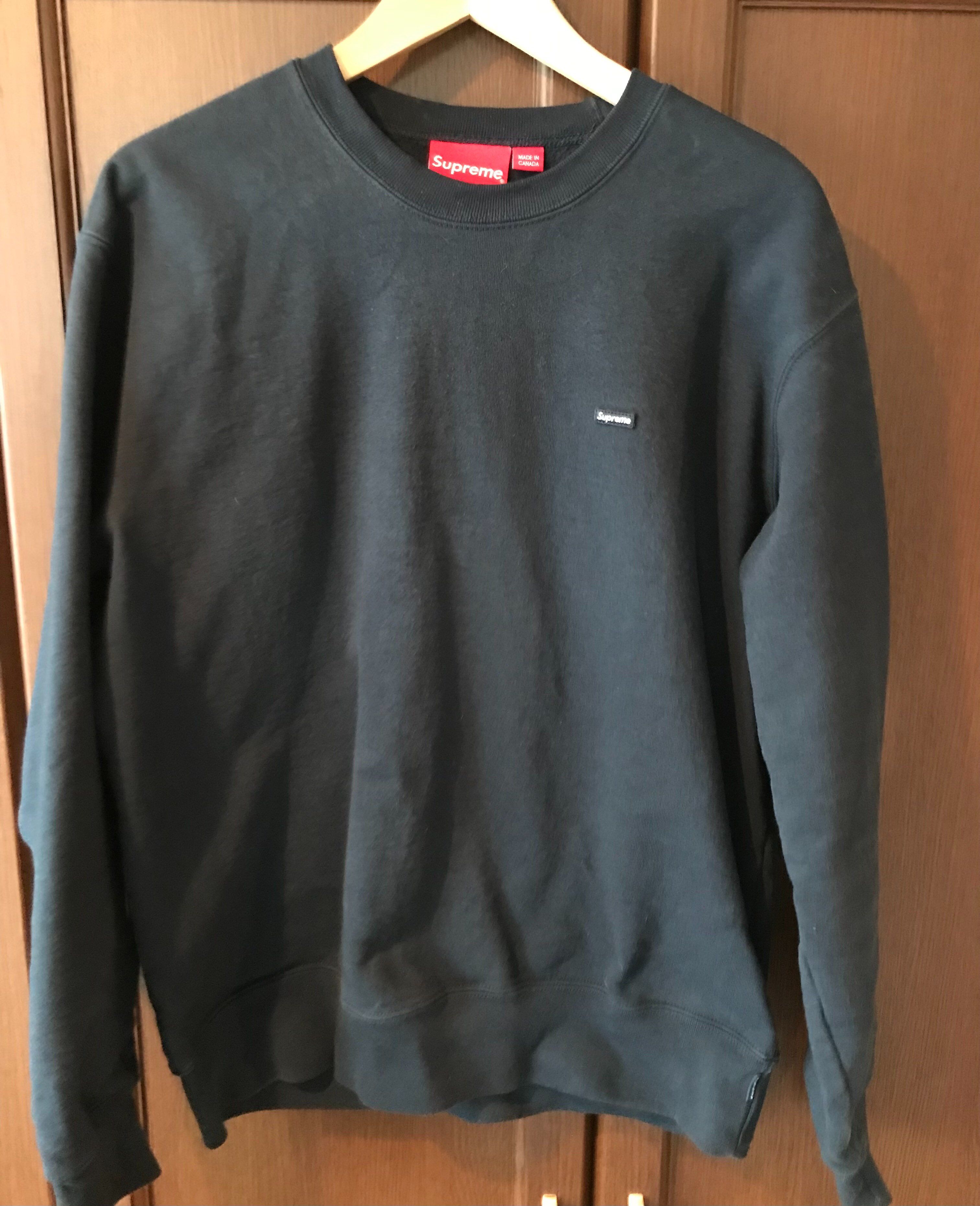 Supreme Small Box Crewneck "Navy" (21FW)