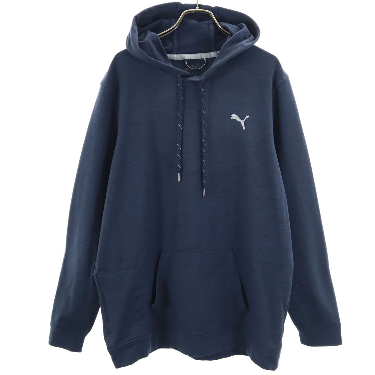 PUMA プーマ 長袖 パーカー S ネイビー