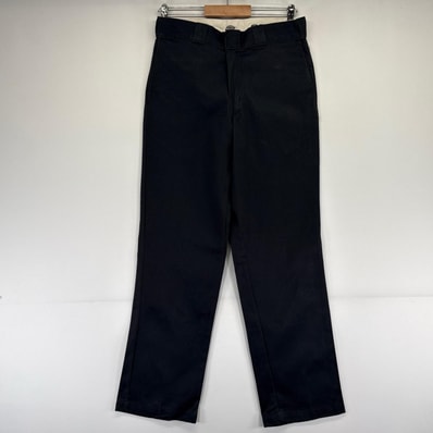 古着 ディッキーズ Dickies パンツ ワークパンツ チノパン FLEX 874 ブラック系 メンズ