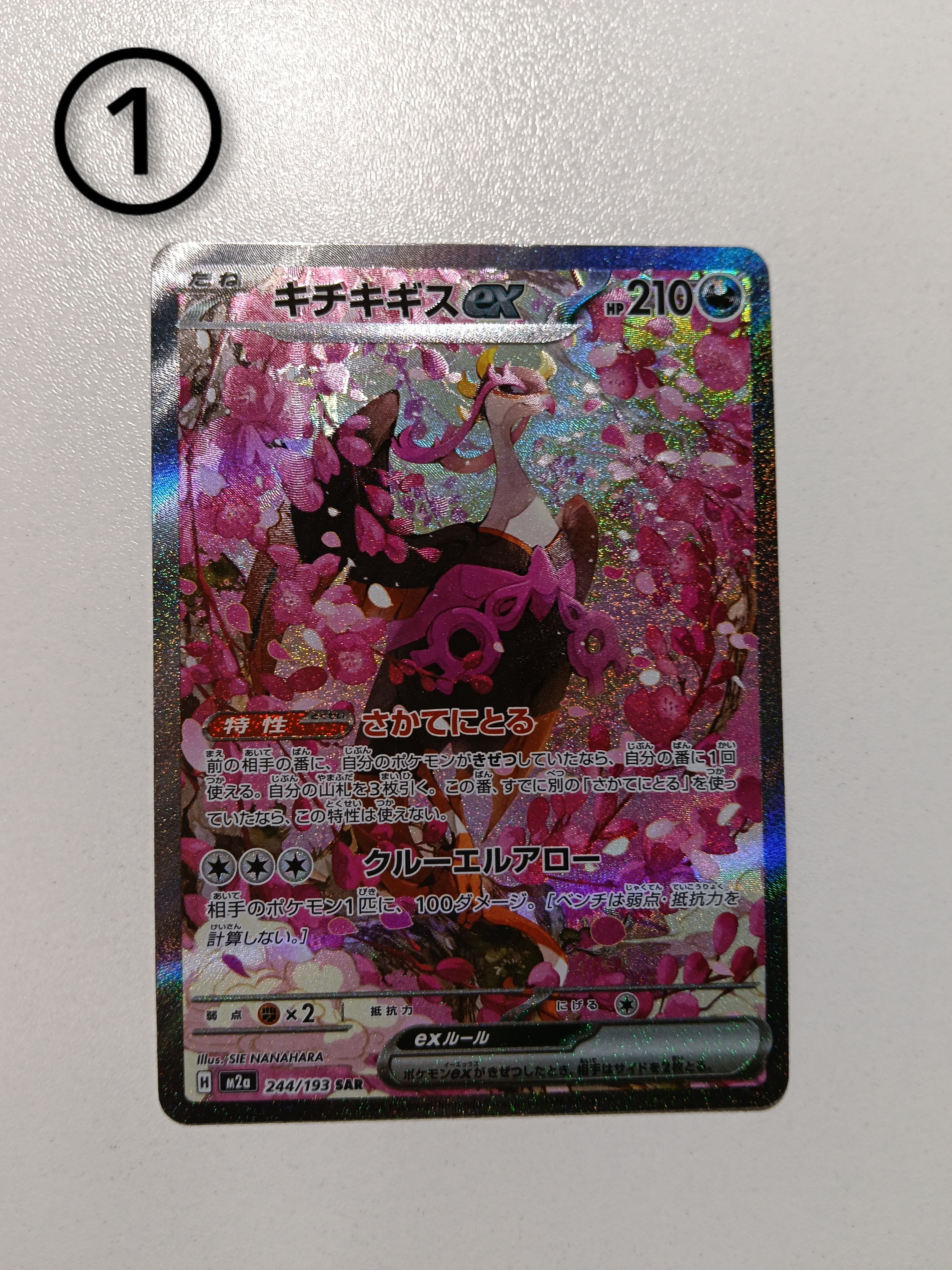 キチキギスex SAR [M2a 244/193](ハイクラスパック「MEGAドリームex」)