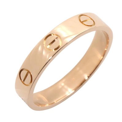 カルティエ CARTIER ミニラブリング リング・指輪 ジュエリー K18PG(ピンクゴールド) レディース ゴールド系 B4085200 【中古】