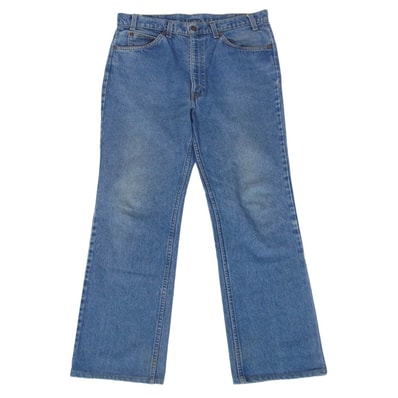 Levi's リーバイス 90s 517 オレンジタブ small e ボタン裏585 デニム パンツ インディゴブルー系 36【中古】