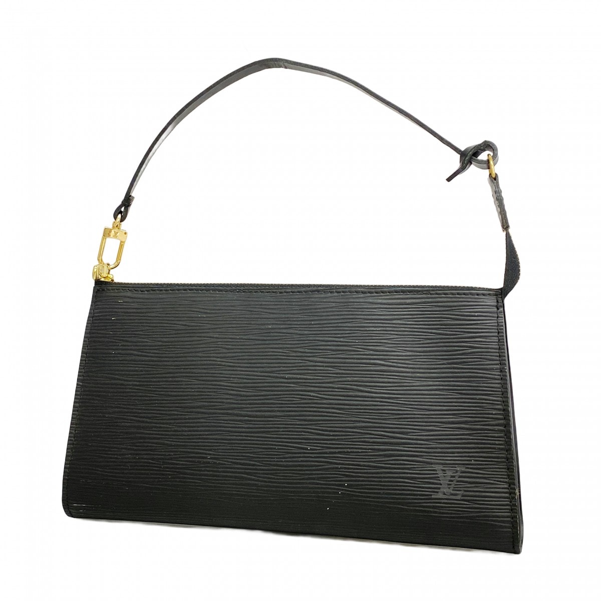 【6dc3957-k】ルイヴィトン ポーチ エピ ポシェットアクセソワール M52942 ノワール【中古】レディース