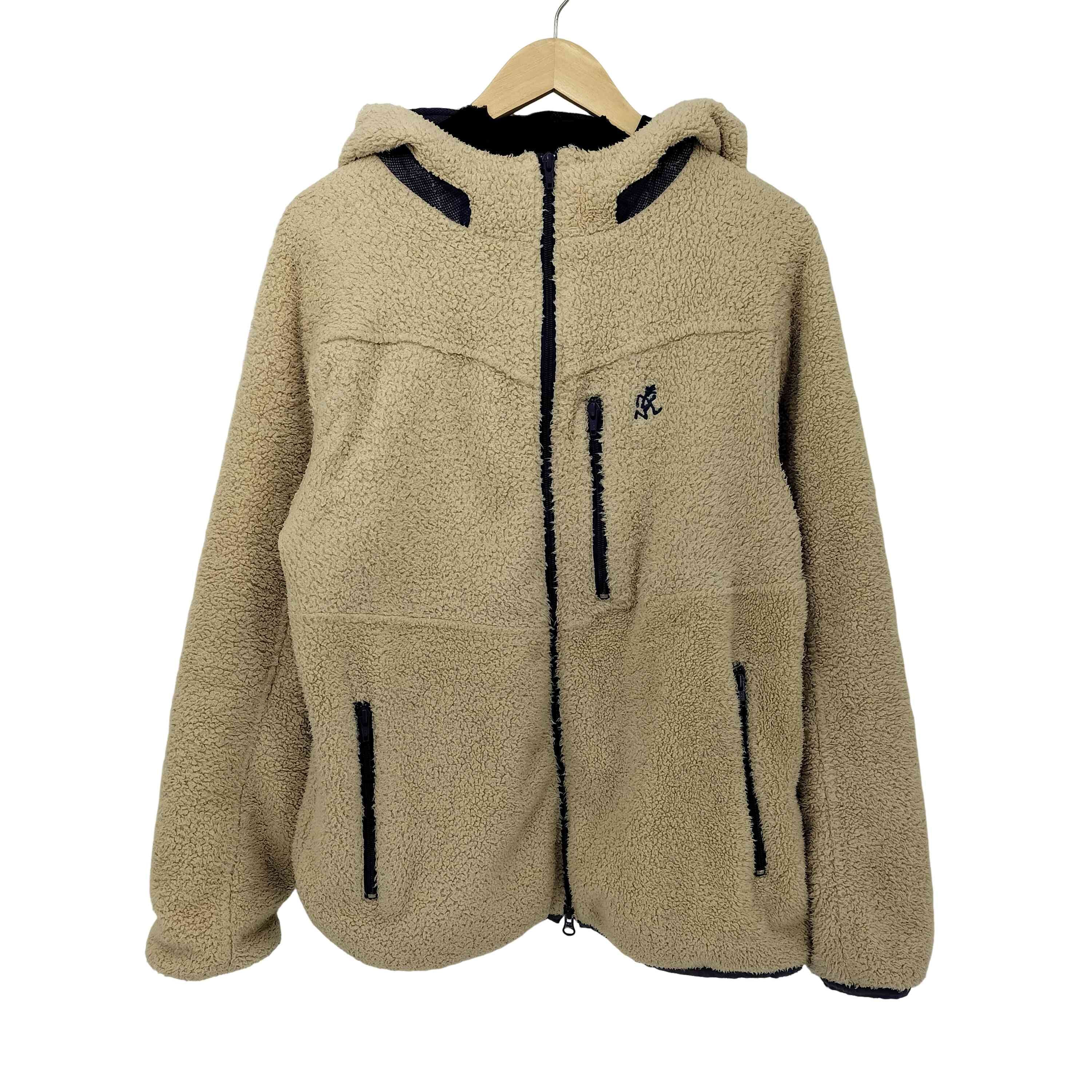 フーデッド フリース ボア ジャケット【1141738347766】