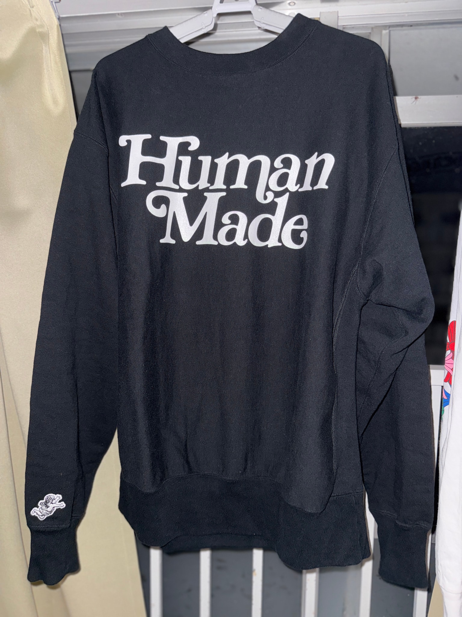 HUMAN MADE x Girls Don'T Cry Crew Neck Sweatshirt "Black" / VERDY