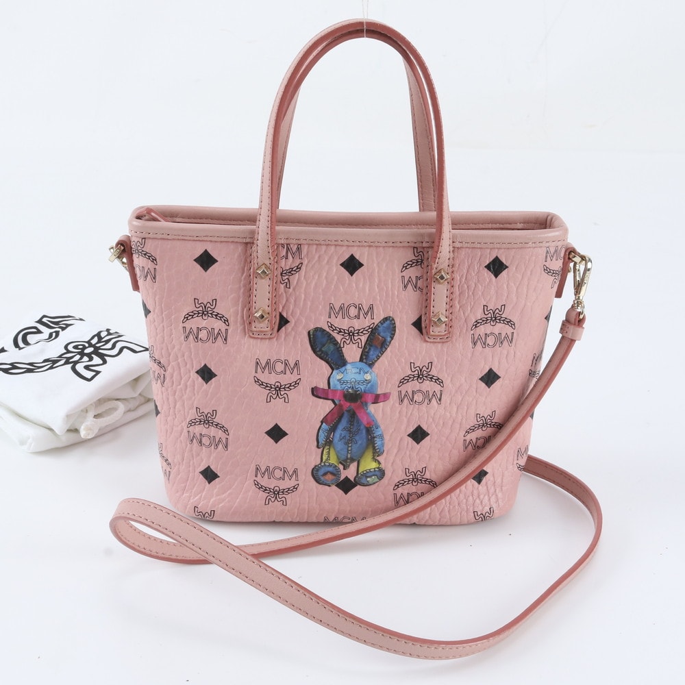 B (目立った傷や汚れなし)】□美品 MCM エムシーエム ヴィセトス
