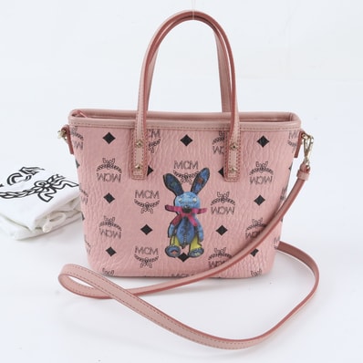 ■美品 MCM エムシーエム ヴィセトスラビットショルダーバッグ