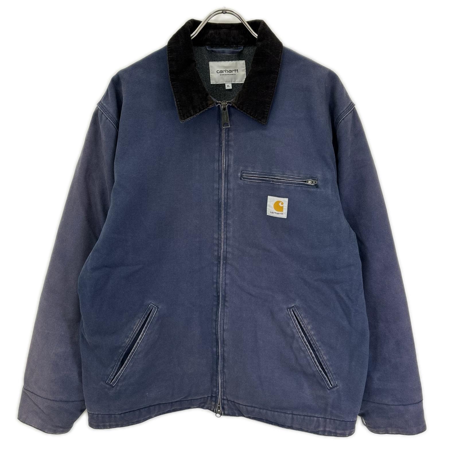 カーハート ネイビー デトロイトジャケット XL