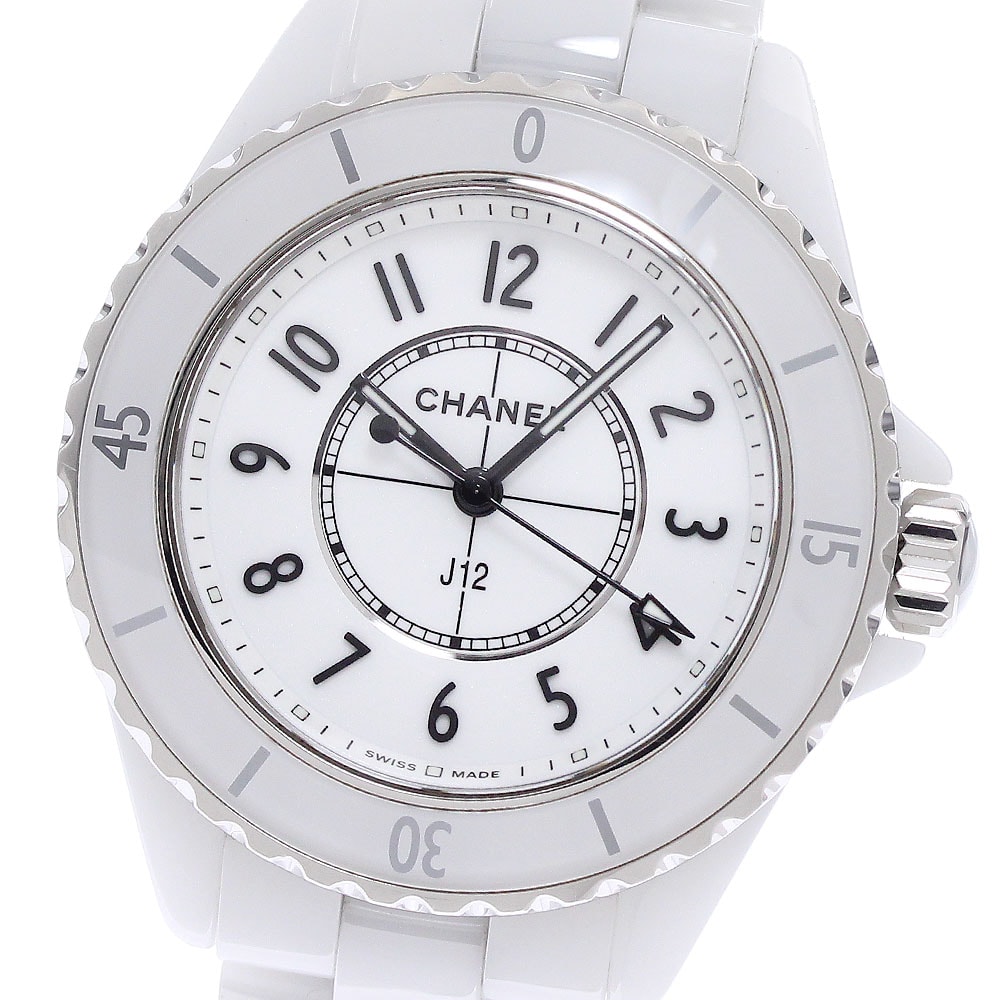 ☆良品 シャネル J12 白セラミック H5698 レディース 【中古】