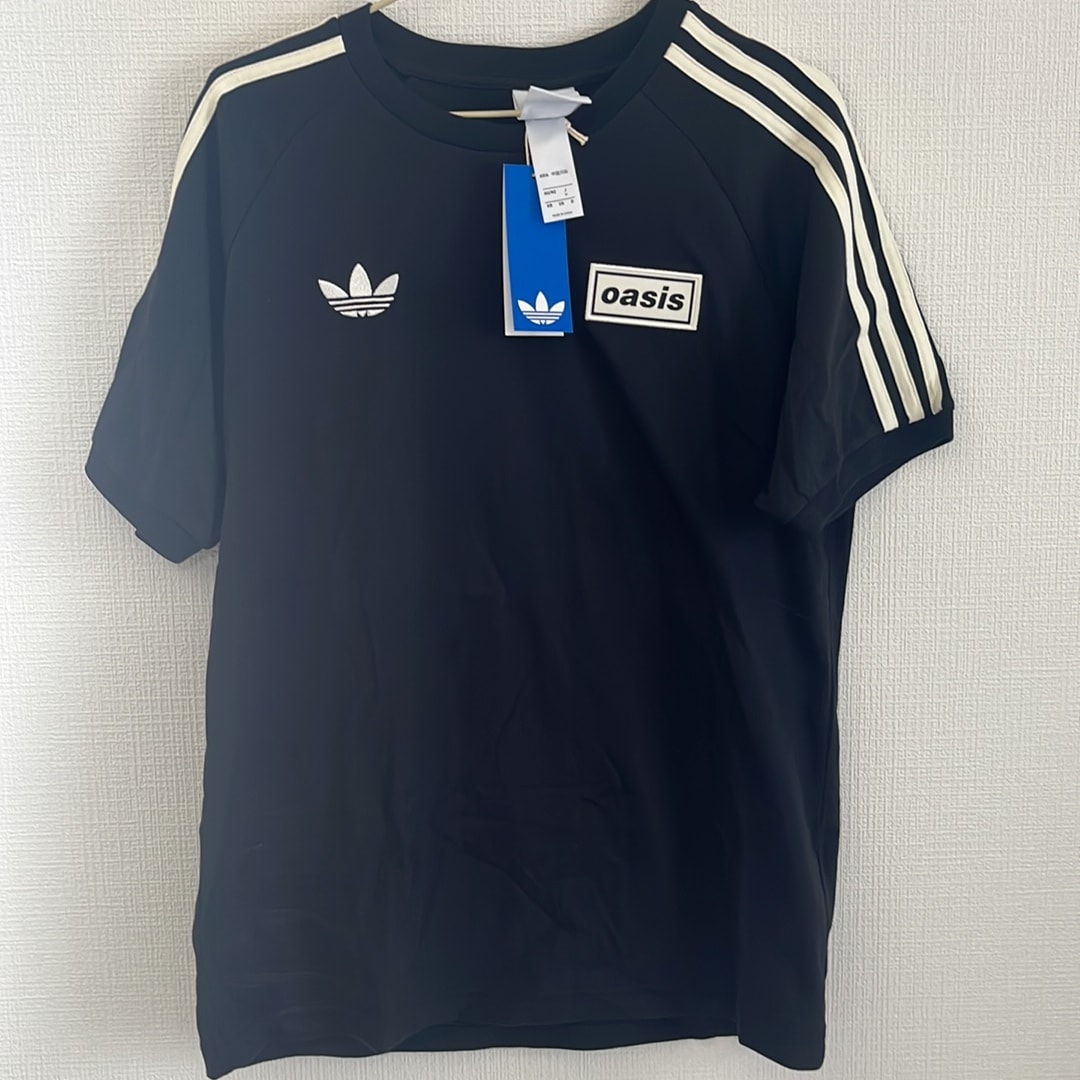 adidas x Oasis Tour 3-Stripes T-Shirt "Black"