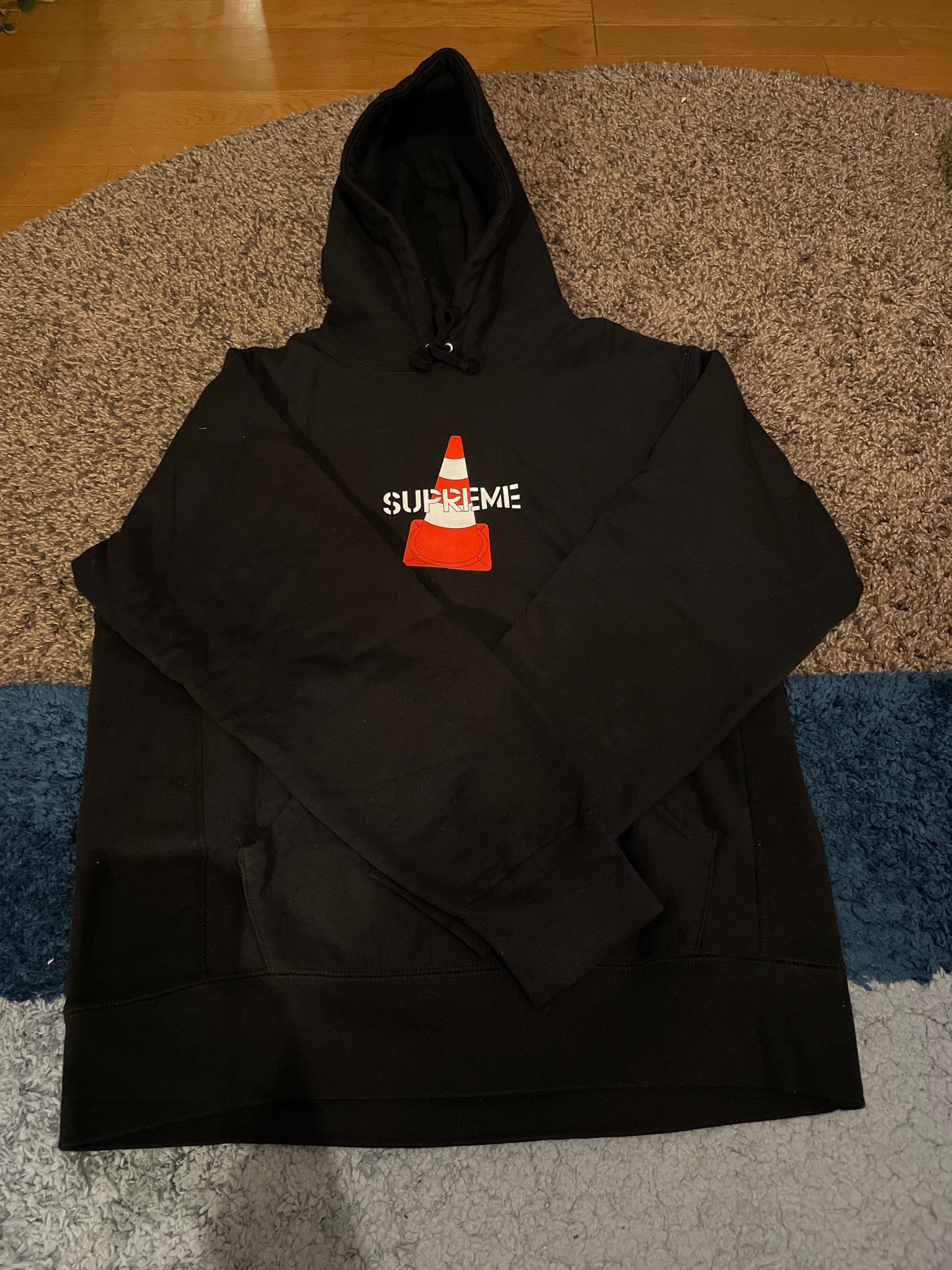 Supreme Cat in the Hat Hooded Sweatshirt "Black"