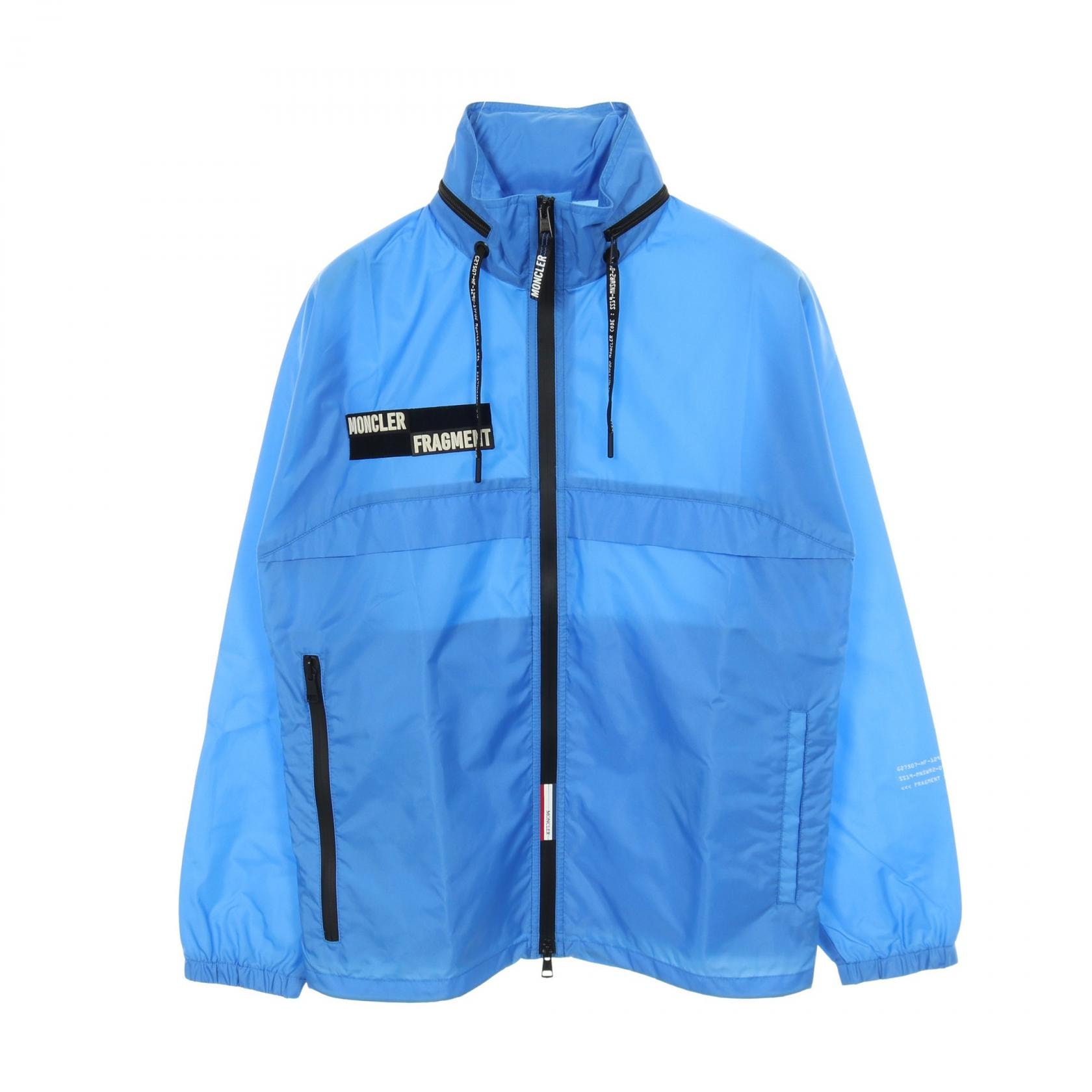 モンクレール MONCLER GENIUS 7 FRAGMENT HIROSHI FUJIWARA MOR ナイロンジャケット 衣料品 アウター ナイロン メンズ ブルー系 【中古】