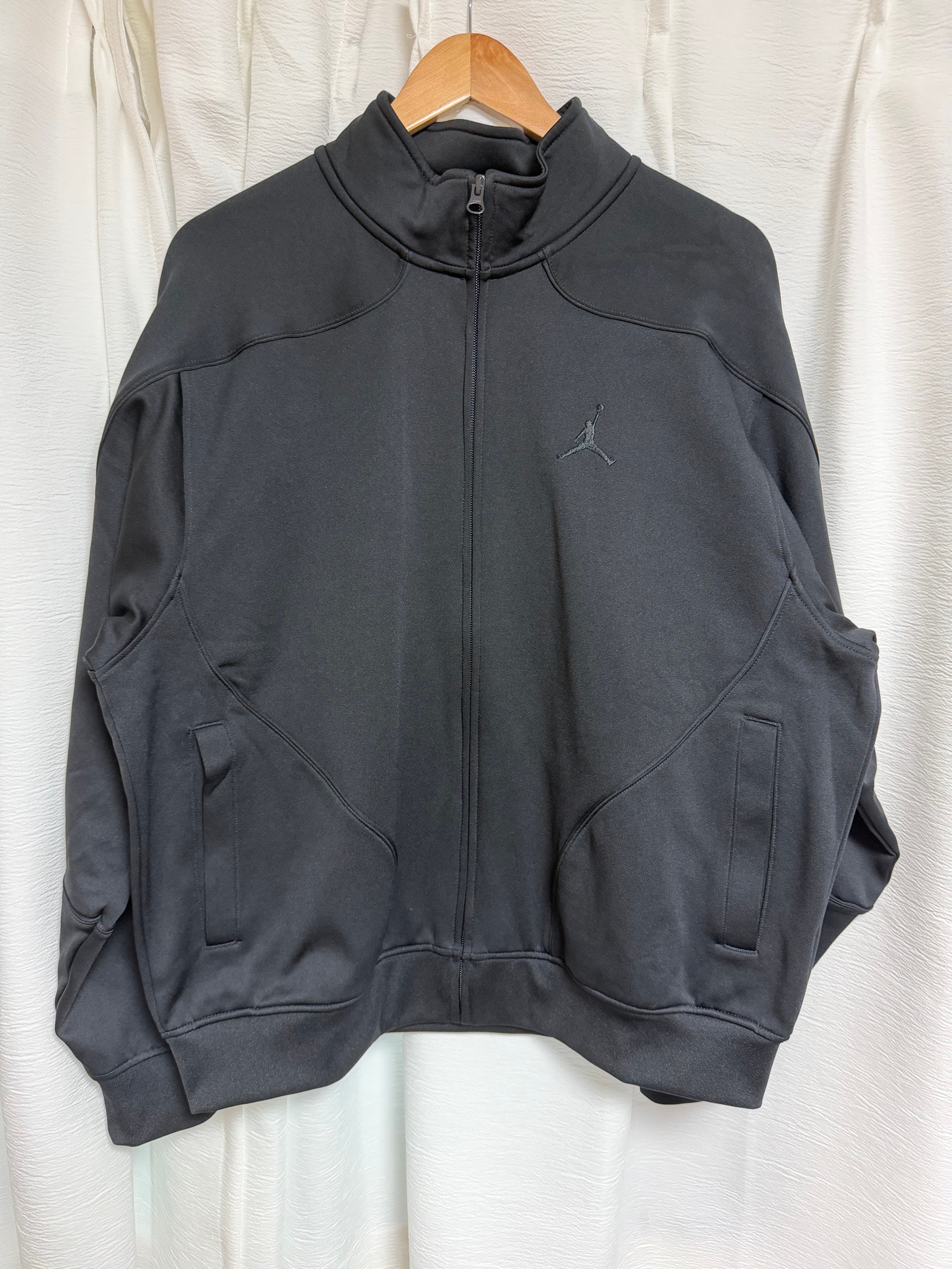 Supreme x Jordan Tricot Track Jacket "Black"