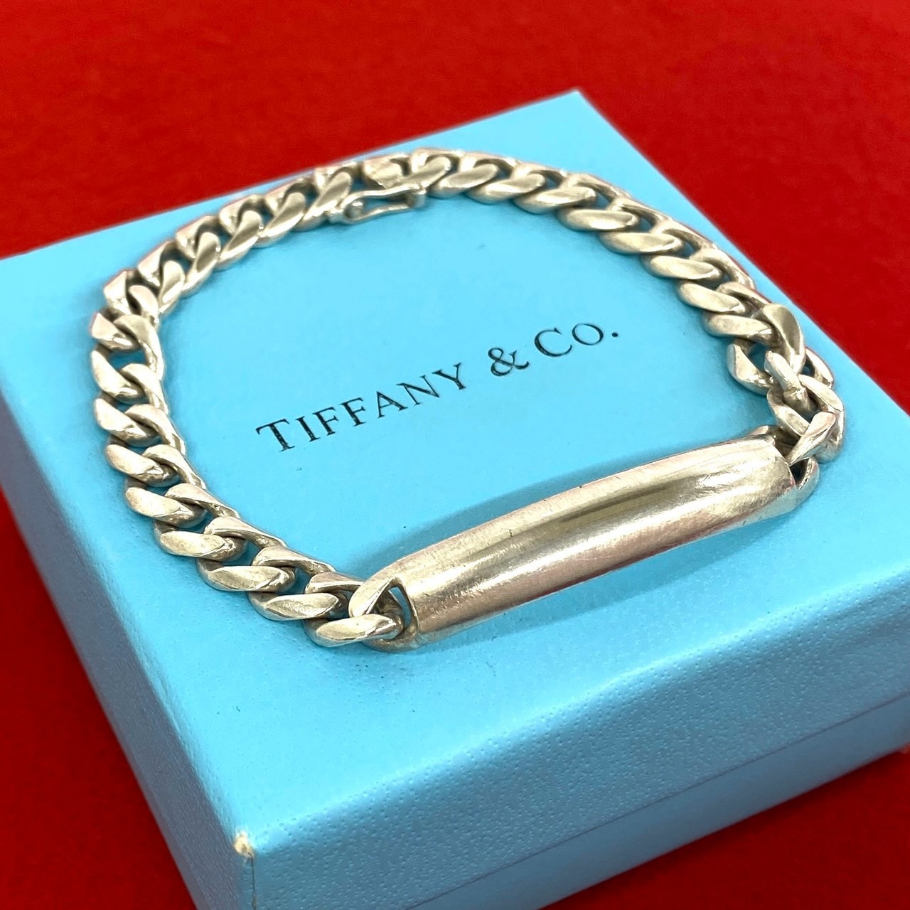 TIFFANY&Co. ティファニー ID チェーン ブレスレット シルバー925 ブレスレット シルバー
 23422