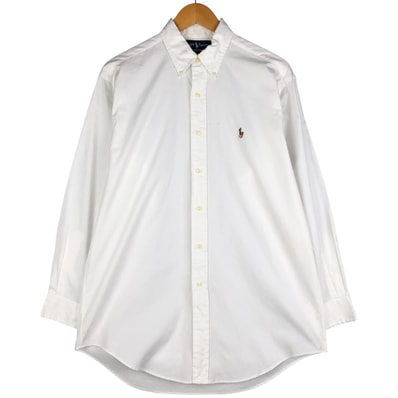 古着 ラルフローレン Ralph Lauren YARMOUTH 長袖 ボタンダウンシャツ メンズM相当/eaa591703
