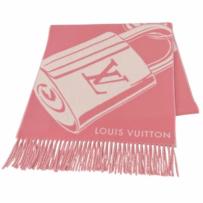 極美品 ルイヴィトン マフラー マフラー・ロック アンド キーズ M96823