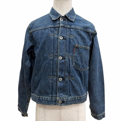 美品 リーバイス デニムジャケット インディゴブルー