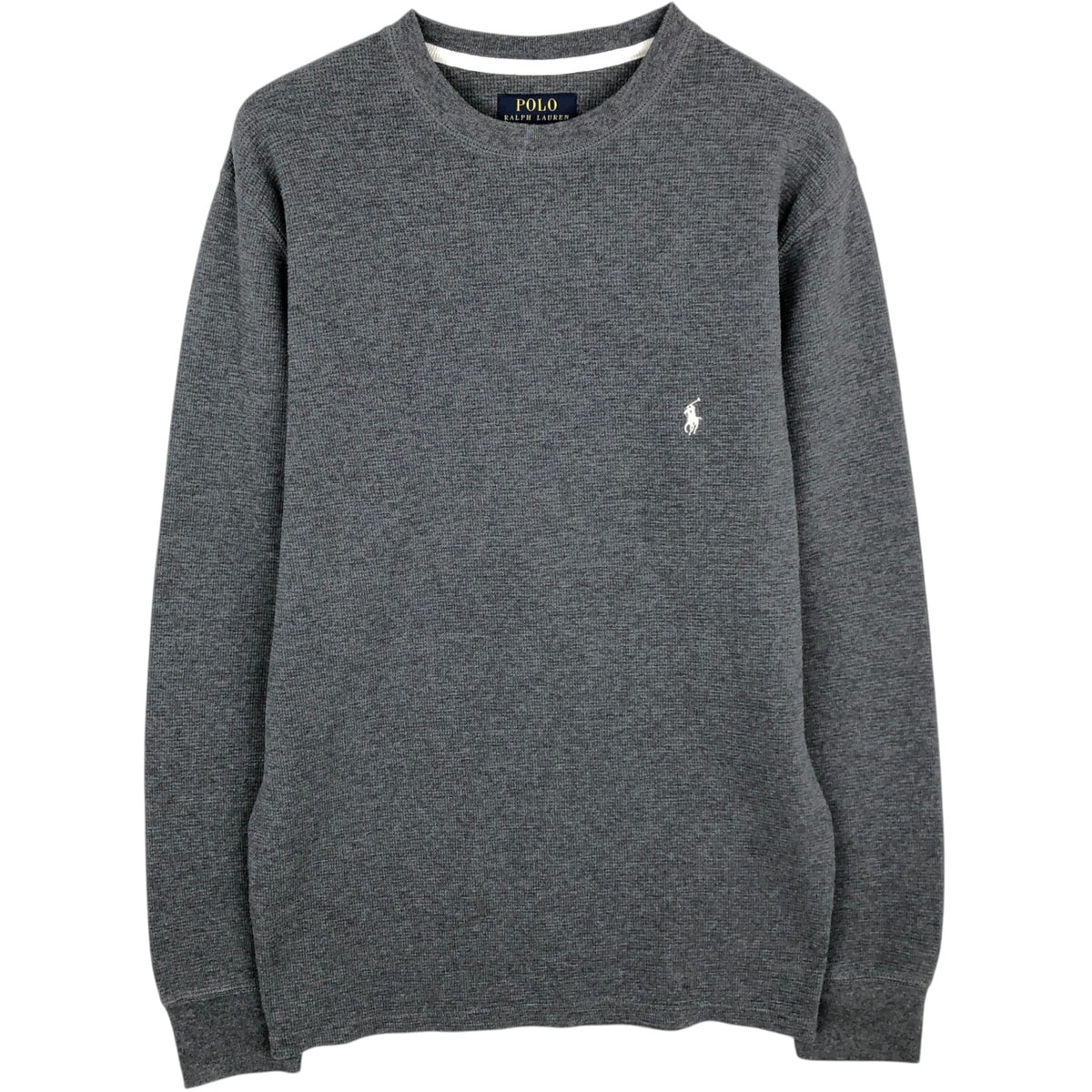 古着 ラルフローレン Ralph Lauren POLO RALPH LAUREN サーマルロンT ワッフル メンズM相当/eaa648077