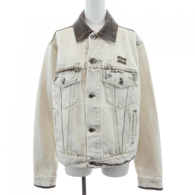 ミュウミュウ MIU MIU GWB273 SOOO 183T デニムジャケット