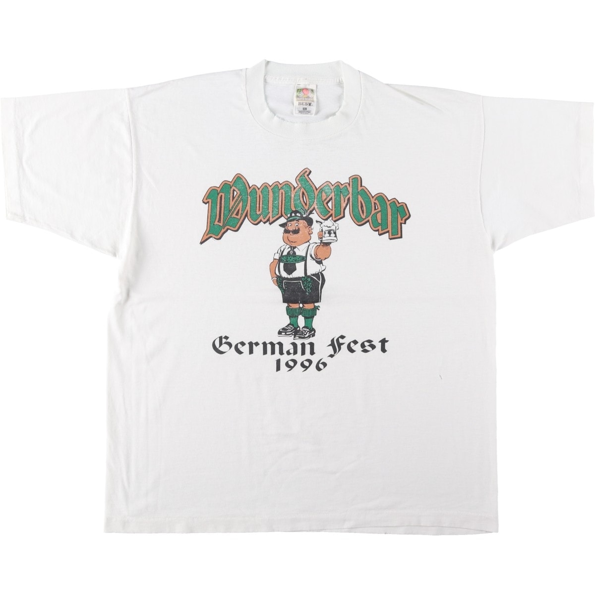 古着 90年代 フルーツオブザルーム FRUIT OF THE LOOM BEST プリントTシャツ メンズXL相当/eaa642051