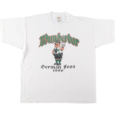 古着 90年代 フルーツオブザルーム FRUIT OF THE LOOM BEST プリントTシャツ メンズXL相当/eaa642051