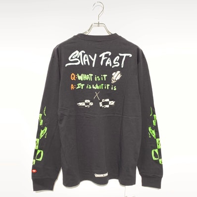 Chrome Hearts Matty Boy Sex Records It Is What It Is L/S T-Shirt "Black"