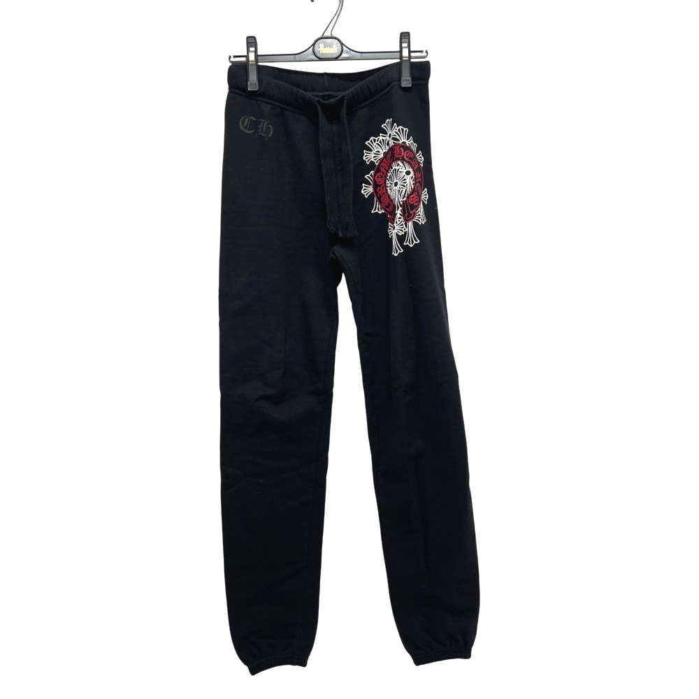 クロムハーツ CHROME HEARTS セメタリークロス 2214-304-9055 ジョガーパンツ スウェット アパレル ズボン パンツ コットン ブラック