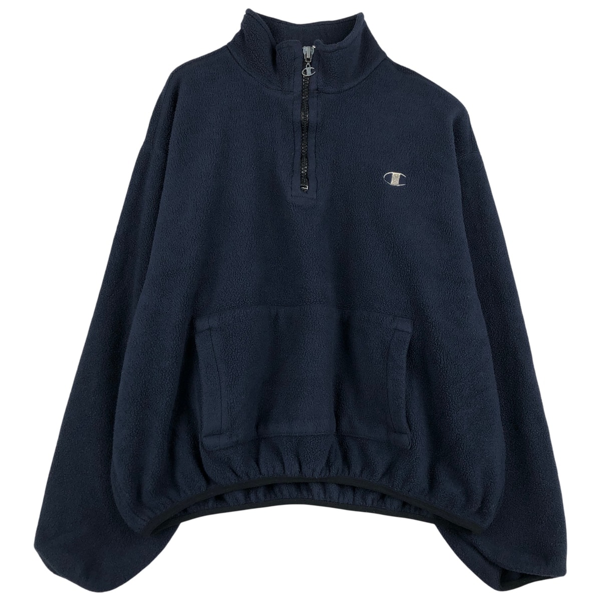 古着 90~00年代 チャンピオン Champion AUTHENTIC ATHLETIC APPAREL ハーフジップ フリースプルオーバー USA製 メンズXL相当 ヴィンテージ/eaa607902