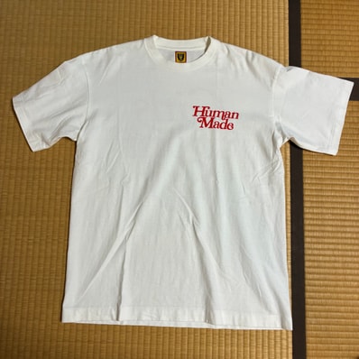 HUMAN MADE Girls Don ’t Cry T-shirt "White" / VERDY