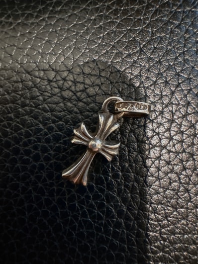 Chrome Hearts CH Cross Baby Fat Charm "Silver"