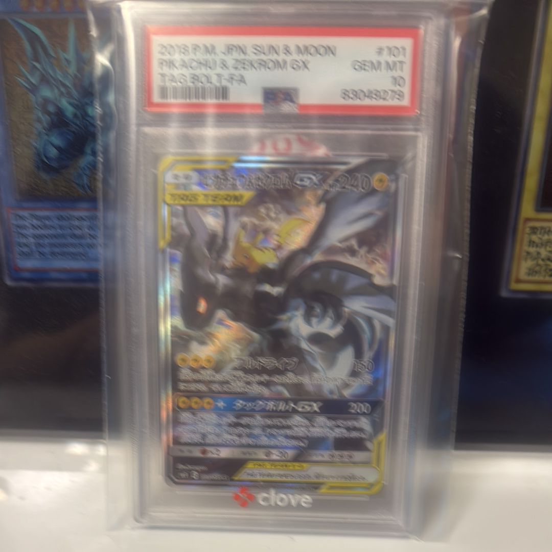 ピカチュウ&ゼクロムGX SR: SA [SM9 101/095](拡張パック「タッグボルト」)