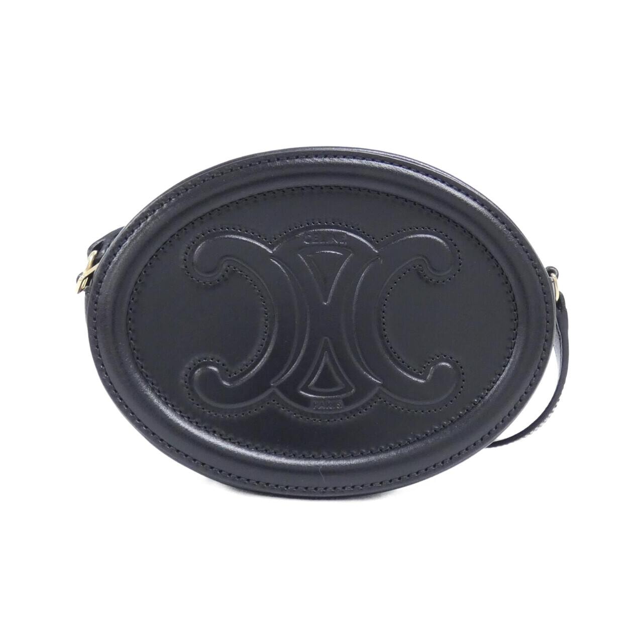 セリーヌ クロス ボディ オーバル パース 10I703DPQ ショルダーバッグ