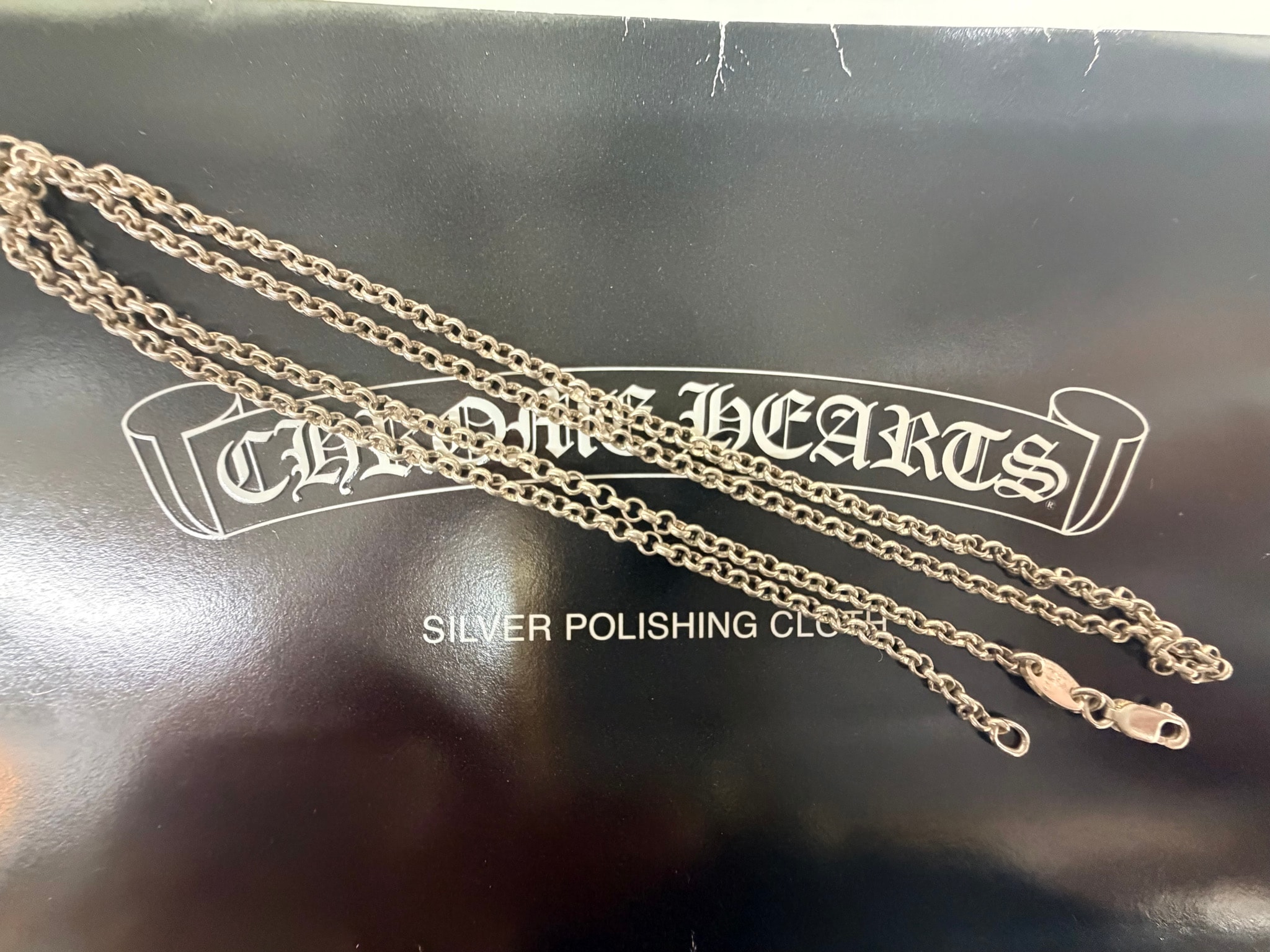 Chrome Hearts Roll Chain Necklace "Silver"