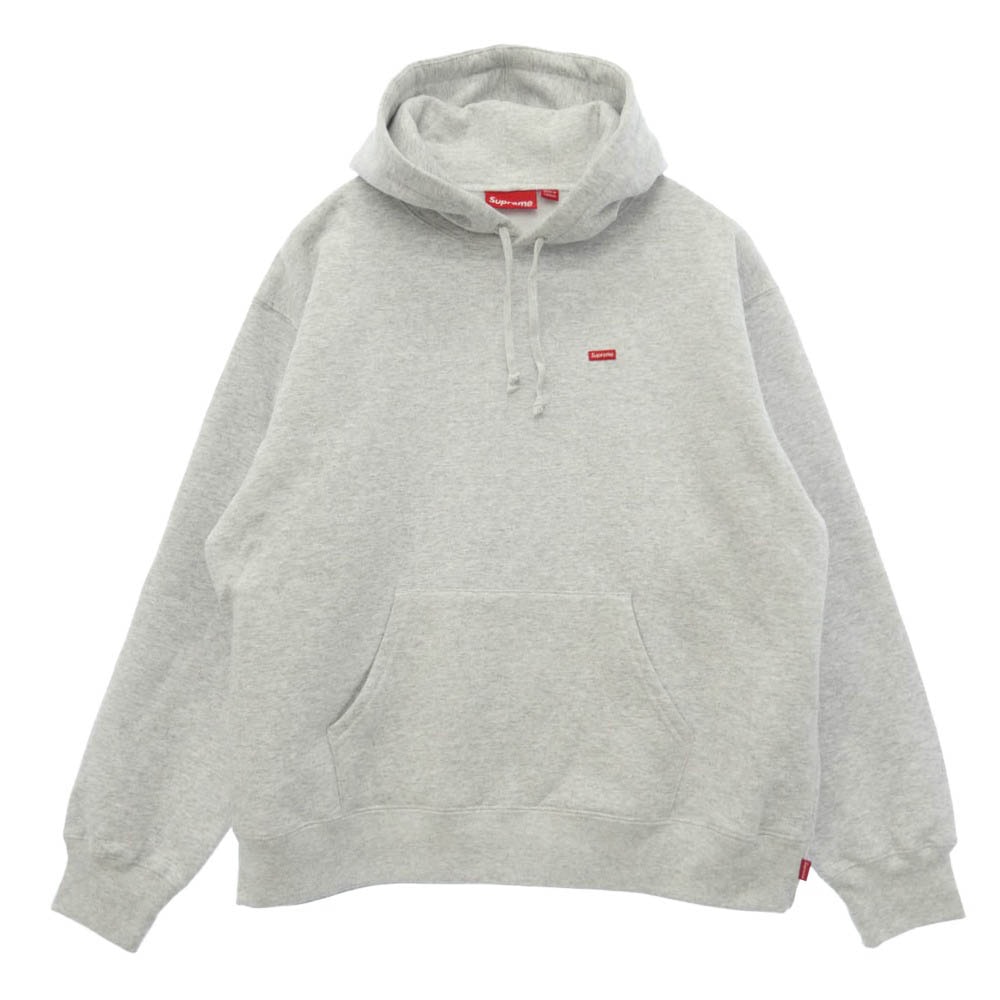 Supreme シュプリーム 25AW Small Box Logo Hooded Sweatshirt スモールボックスロゴ フーデッドスウェットシャツ プルオーバーパーカー グレー系 L【新古品】【未使用】【中古】