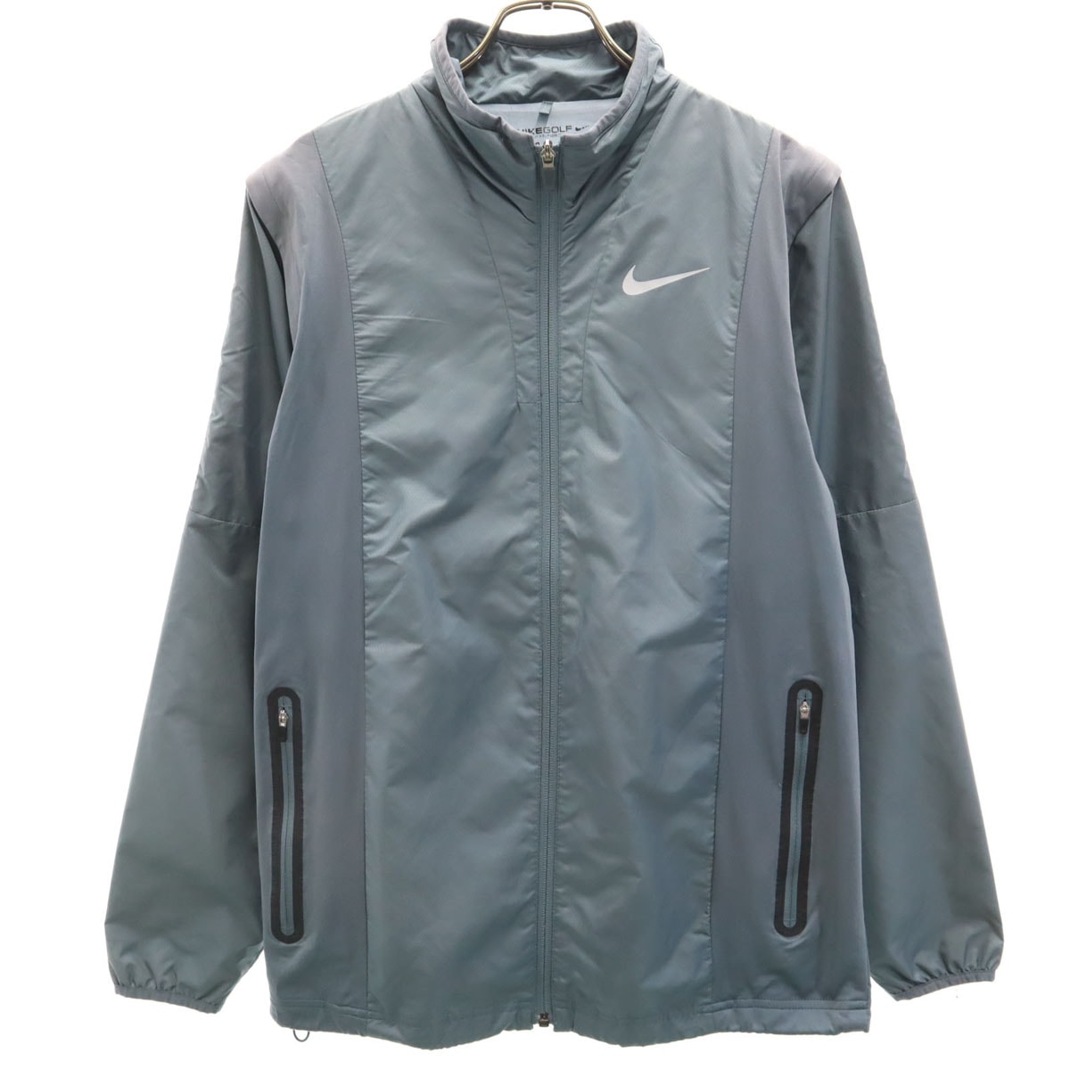 NIKE GOLF ナイキゴルフ ゴルフ 2WAY ジップジャケット M グレー系