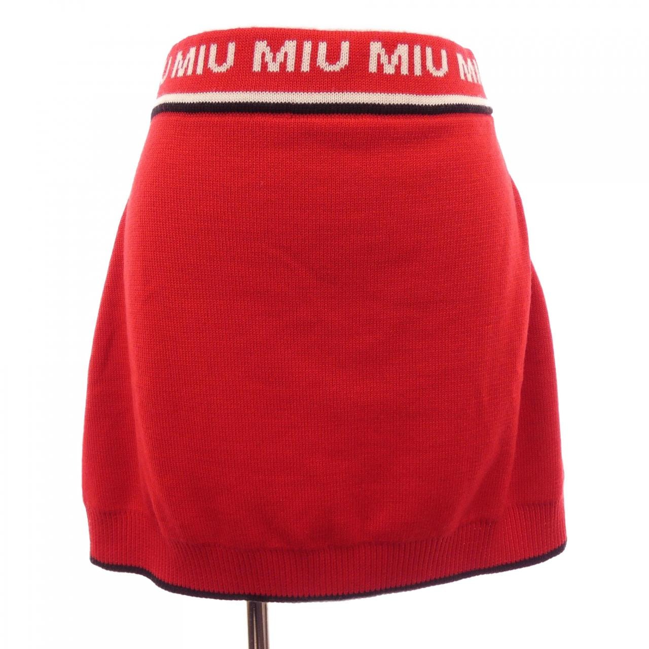 ミュウミュウ MIU MIU MMG310 1V8X スカート