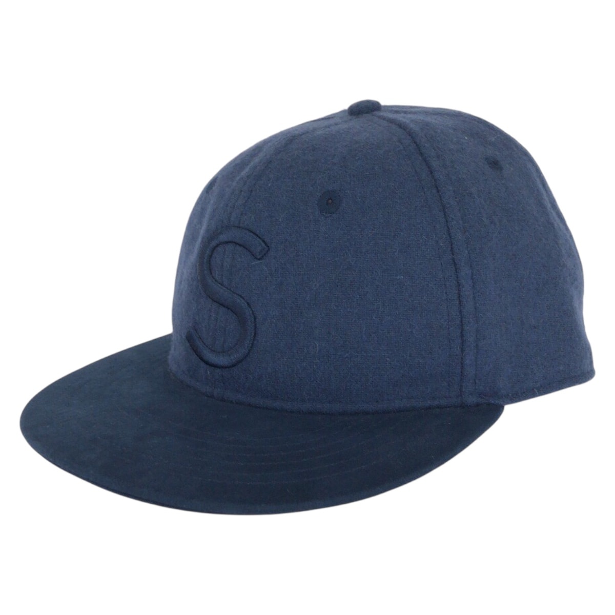 美品 SATURDAYS SURF NYC サタデーズサーフニューヨーク サイズ表記S/M ネイビー ウール ポリエステル/ キャップ 男女兼用 506190 【中古】